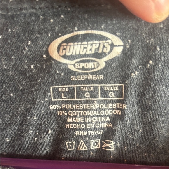 Champion Dark Gray Syracuse Long Sleeve Shirt - Picture 2 of 2